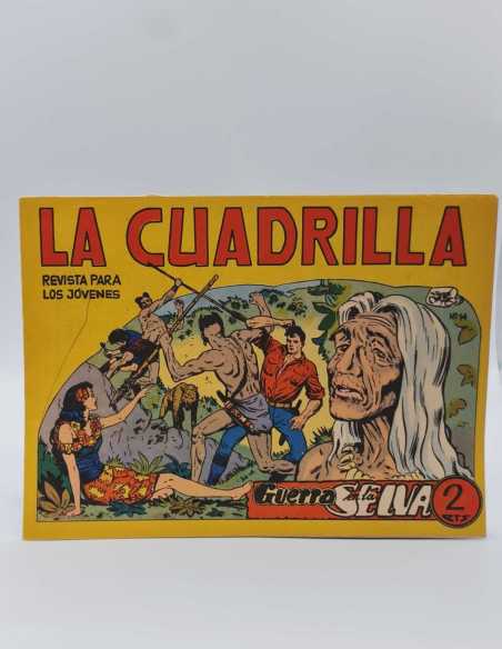 EXCELENTE ESTADO LA CUADRILLA 14 GUERRA EN LA SELVA EDITORIAL MAGA APAISADO ORIGINAL