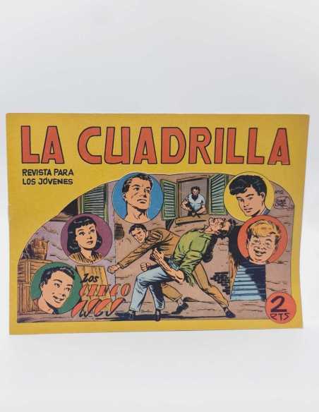 EXCELENTE ESTADO LA CUADRILLA 12 EDITORIAL MAGA APAISADO ORIGINAL