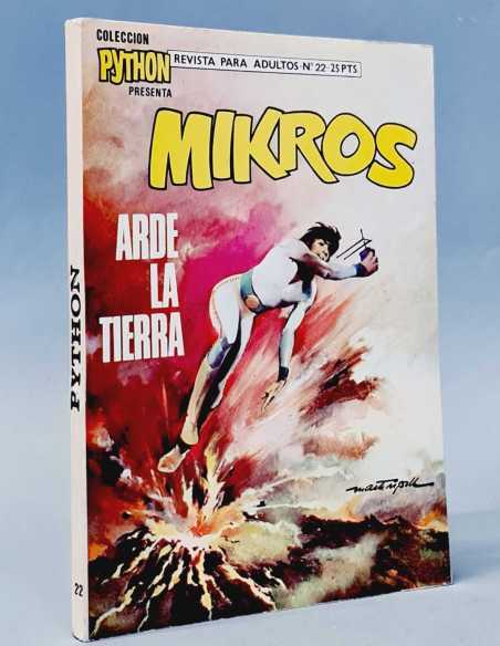 MUY BUEN ESTADO MIKROS 22 ARDE LA TIERRA TACO PYTHON IBERO MUNDIAL