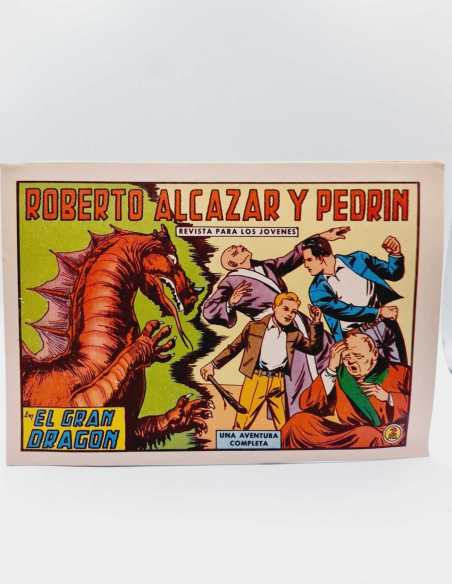 EXCELENTE ESTADO ROBERTO ALCAZAR Y PEDRIN 641 EL GRAN DRAGON VALENCIANA APAISADO ORIGINAL