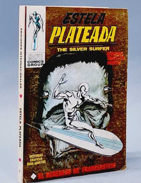 MUY BUEN ESTADO ESTELA PLATEADA 7 EL HEREDERO DE FRANKENSTEIN TACO MARVEL VERTICE