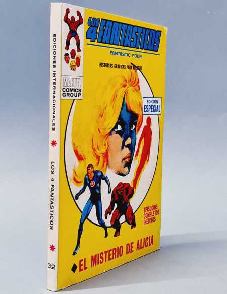 EXCELENTE ESTADO LOS 4 FANTASTICOS 32 EL MISTERIO DE ALICIA VOL1 TACO VOL.1 MARVEL VERTICE