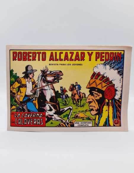 EXCELENTE ESTADO ROBERTO ALCAZAR Y PEDRIN 634 LA CAVERNA DE LAS CALAVERAS VALENCIANA APAISADO