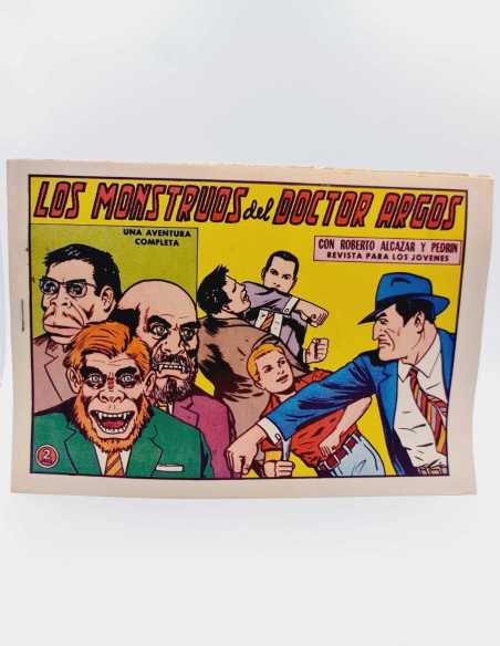 EXCELENTE ESTADO ROBERTO ALCAZAR Y PEDRIN 611 LOS MONSTRUOS DEL DOCTOR ARGOS VALENCIANA APAISADO