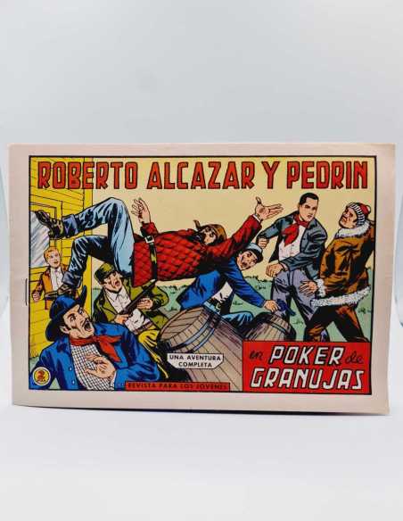 EXCELENTE ESTADO ROBERTO ALCAZAR Y PEDRIN 645 POKER DE GRANUJAS VALENCIANA APAISADO ORIGINAL