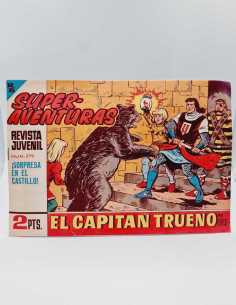 EXCELENTE ESTADO SUPERAVENTURAS 579 EL CAPITAN TRUENO...
