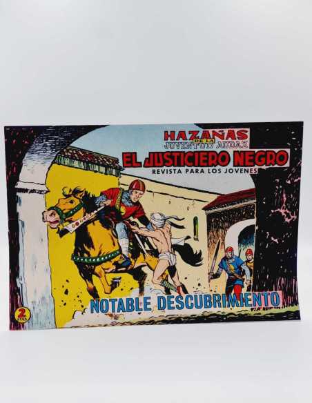 EXCELENTE ESTADO EL JUSTICIERO NEGRO 17 NOTABLE DESCUBRIMIENTO VALENCIANA APAISADO ORIGINAL