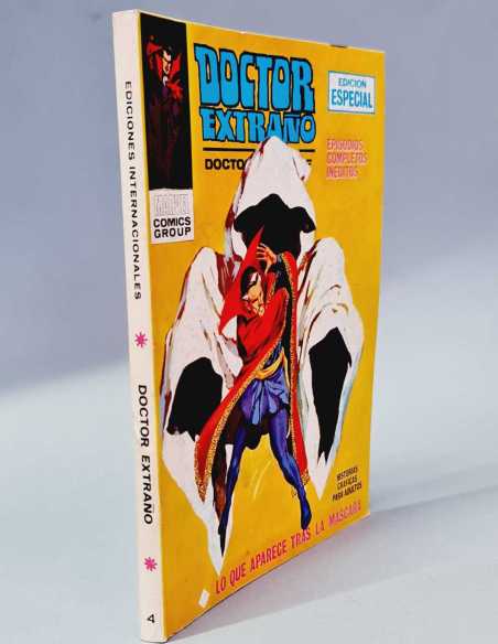 EXCELENTE ESTADO DOCTOR EXTRAÑO 4 LO QUE PARECE TRAS LA MÁSCARA TACO EDICIONES MARVEL VERTICE