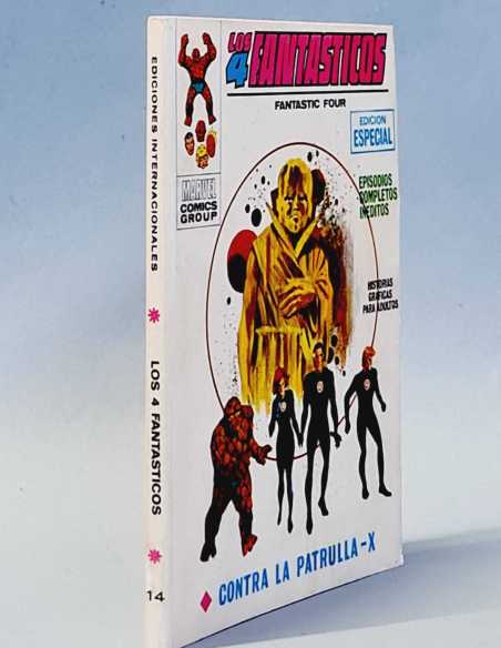 EXCELENTE ESTADO LOS 4 FANTASTICOS 14 CONTRA LA PATRULLA X TACO MARVEL VERTICE