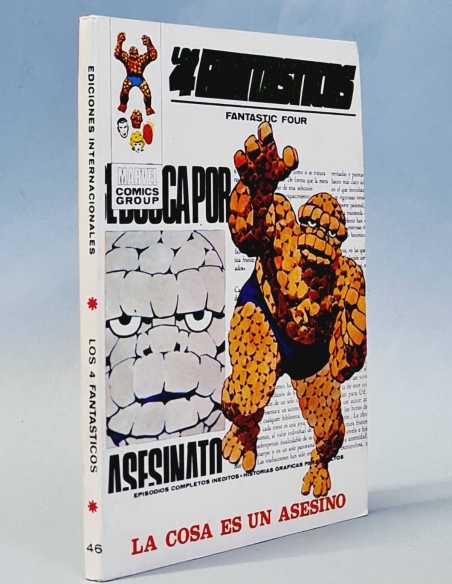 EXCELENTE ESTADO LOS 4 FANTASTICOS 46 LA COSA ES UN ASESINO TACO MARVEL VERTICE
