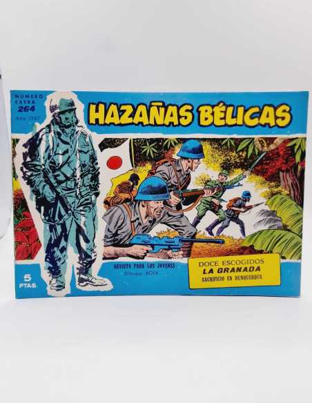 EXCELENTE ESTADO HAZAÑAS BÉLICAS 264 APAISADO ORIGINAL TORAY