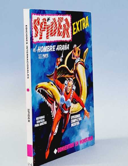 DE KIOSCO SPIDER 24 CONVERTIDO EN MONSTRUO TACO EDICIONES VERTICE