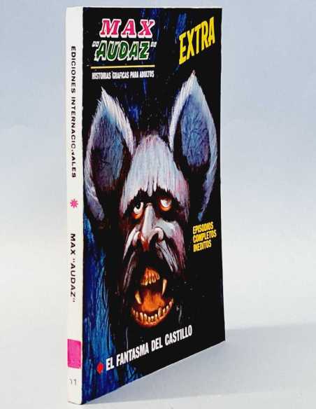 DE KIOSCO MAX AUDAZ 11 EL FANTASMA DEL CASTILLO TACO EDICIONES VERTICE