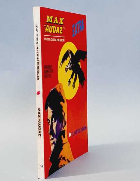 CASI EXCELENTE ESTADO MAX AUDAZ 19 EL BUITRE NEGRO TACO EDICIONES VERTICE