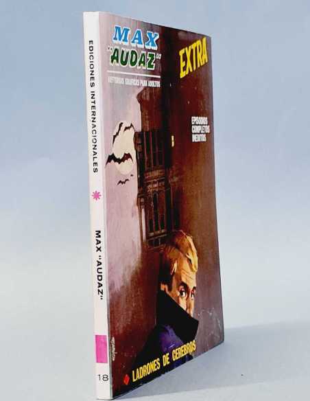 EXCELENTE ESTADO MAX AUDAZ 18 LADRONES DE CEREBROS TACO EDICIONES VERTICE