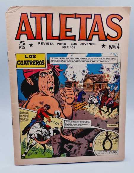 MUY BUEN ESTADO ATLETAS 14 LOS CUATREROS EDITORIAL MAGA