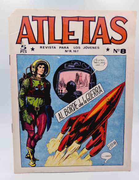 MUY BUEN ESTADO ATLETAS 8 AL BORDE DE LA GUERRA EDITORIAL MAGA