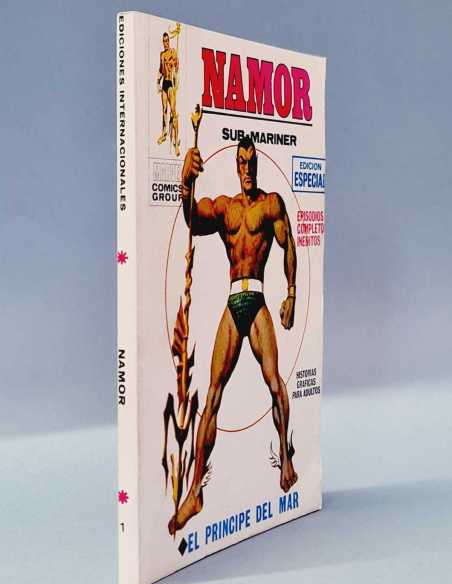 EXCELENTE ESTADO NAMOR 1 EL PRÍNCIPE DEL MAR TACO EDICIONES VERTICE
