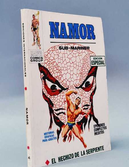 EXCELENTE ESTADO CORONEL NAMOR 4 EL HECHIZO DE LA SERPIENTE TACO EDICIONES VERTICE