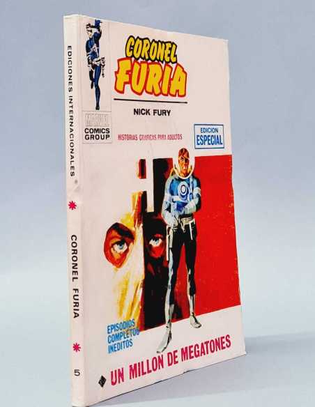 MUY BUEN ESTADO CORONEL FURIA 5 UN MILLÓN DE MEGATONES SEÑAL CUERDA CANTO TACO EDICIONES VERTICE