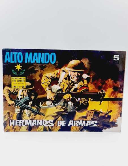 MUY BUEN ESTADO ALTO MANDO 36 HERMANOS DE ARMAS IBERO MUNDIAL APAISADO ORIGINAL