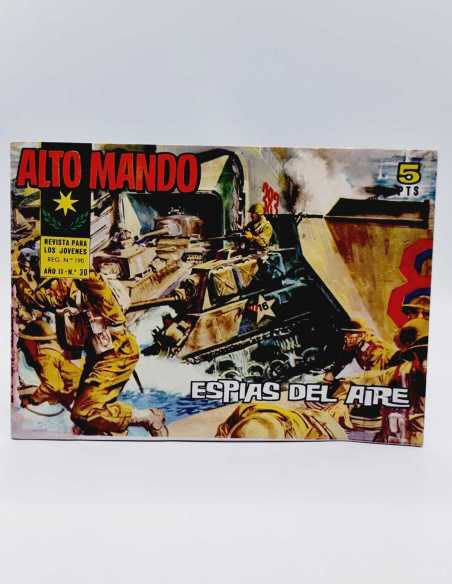 MUY BUEN ESTADO ALTO MANDO 30 ESPIAS DEL AIRE IBERO MUNDIAL APAISADO ORIGINAL