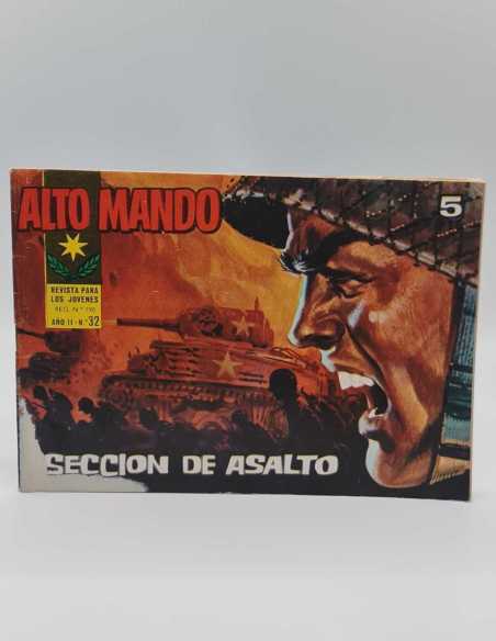 MUY BUEN ESTADO ALTO MANDO 32 SECCION DE ASALTO IBERO MUNDIAL APAISADO ORIGINAL
