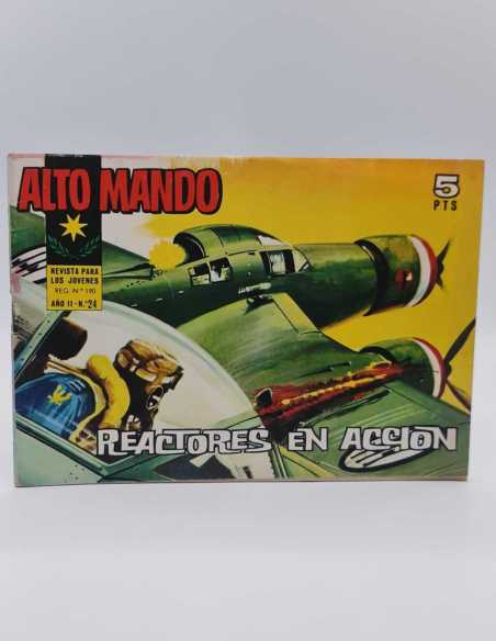 MUY BUEN ESTADO ALTO MANDO 190 REACTORES EN ACCION IBERO MUNDIAL APAISADO ORIGINAL