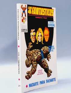 DE KIOSCO LOS 4 FANTASTICOS 21 MATARTE PARA SALVARTE VOL1...