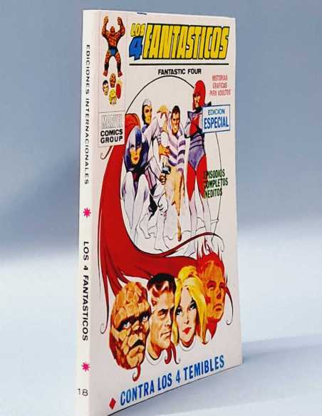 EXCELENTE ESTADO LOS 4 FANTASTICOS 18 CONTRA LOS 4 TEMIBLES VOL1 VOL.1 TACO EDICIONES MARVEL VERTICE