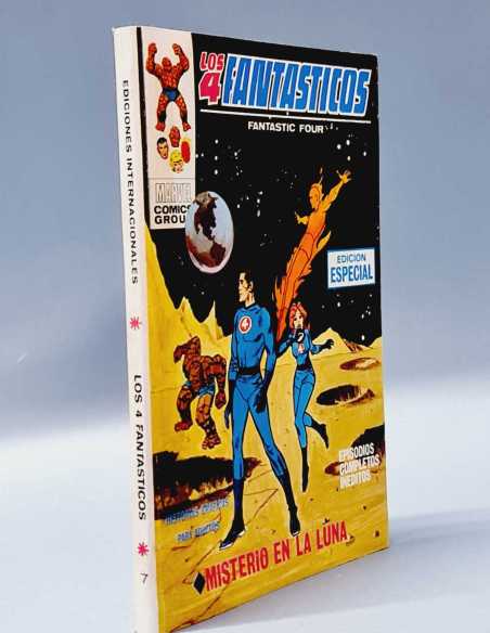 LOS 4 FANTASTICOS 7 MISTERIO EN LA LUNA SIGNOS DE HUMEDAD VOL1 VOL.1 TACO EDICIONES MARVEL VERTICE