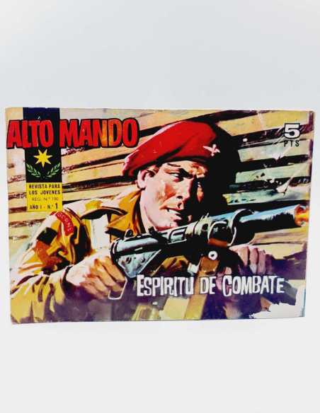 MUY BUEN ESTADO ALTO MANDO 1 IBERO MUNDIAL APAISADO ORIGINAL