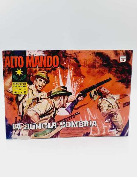 MUY BUEN ESTADO ALTO MANDO 11 LA JUNGLA SOMBRIA IBERO MUNDIAL APAISADO ORIGINAL