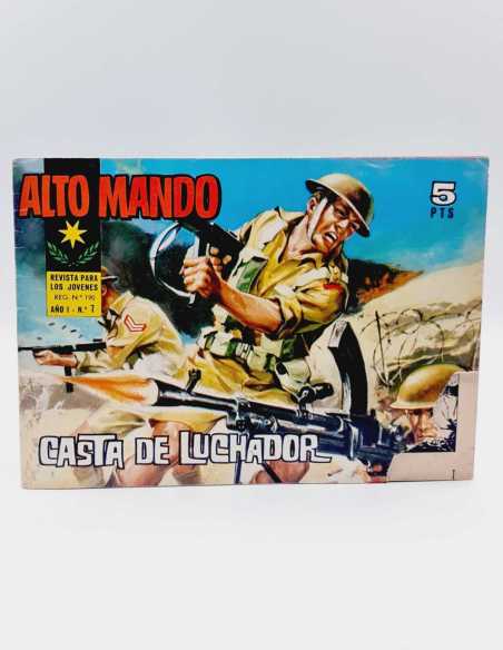 MUY BUEN ESTADO ALTO MANDO 7 CASTA DE LUCHADOR IBERO MUNDIAL APAISADO ORIGINAL