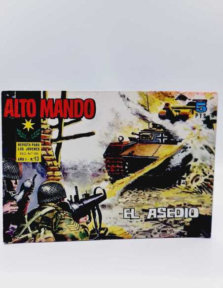 MUY BUEN ESTADO ALTO MANDO 13 EL ASEDIO IBERO MUNDIAL APAISADO ORIGINAL