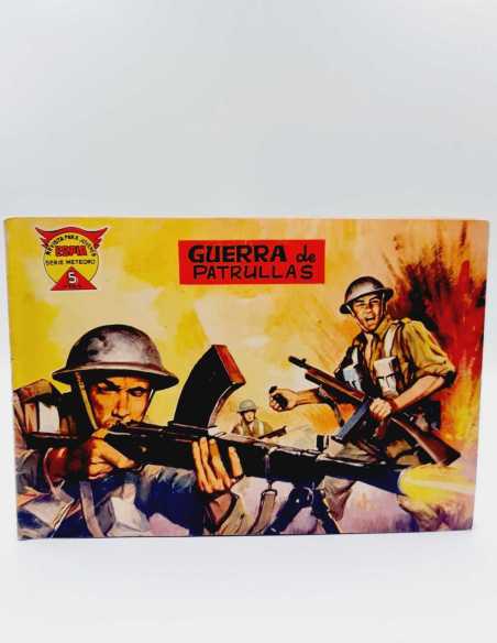MUY BUEN ESTADO ESPIA SERIE METEORO 28 GUERRA DE PATRULLAS MAGA APAISADO ORIGINAL