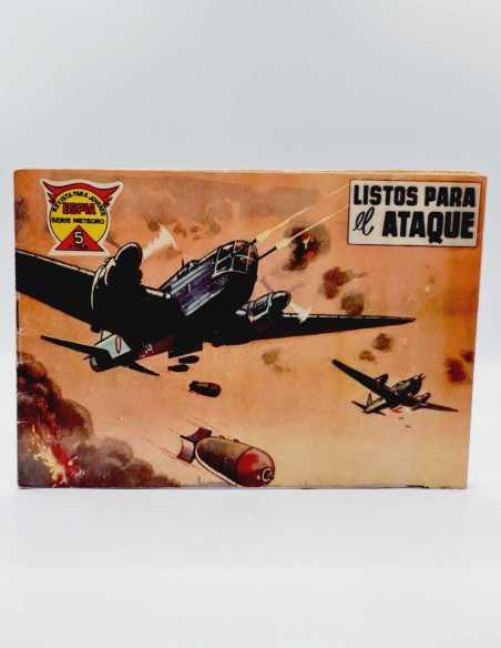 MUY BUEN ESTADO ESPIA SERIE METEORO 10 LISTOS PARA EL ATAQUE MAGA APAISADO ORIGINAL