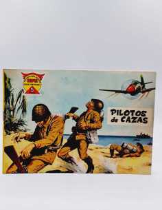 MUY BUEN ESTADO ESPIA SERIE METEORO 19 PILOTOS DE CAZA...