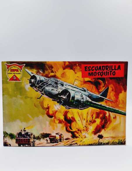 MUY BUEN ESTADO ESPIA SERIE METEORO 39 ESCUADRILLA MOSQUITO MAGA APAISADO ORIGINAL