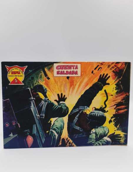 MUY BUEN ESTADO ESPIA SERIE METEORO 5 CUENTA SALDADA MAGA APAISADO ORIGINAL
