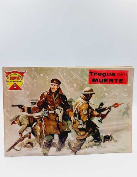 MUY BUEN ESTADO ESPIA SERIE METEORO 53 TREGUA CON LA MUERTE MAGA APAISADO ORIGINAL