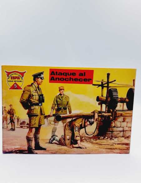 MUY BUEN ESTADO ESPIA SERIE METEORO 54 ATAQUE AL ANOCHECER MAGA APAISADO ORIGINAL