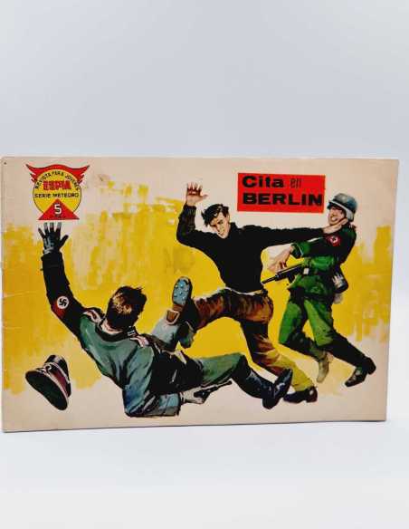 MUY BUEN ESTADO ESPIA SERIE METEORO 57 CITA EN BERLIN MAGA APAISADO ORIGINAL