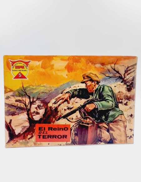 MUY BUEN ESTADO ESPIA SERIE METEORO 56 EL REINO DEL TERROR MAGA APAISADO ORIGINAL