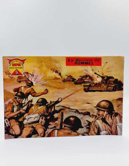 MUY BUEN ESTADO ESPIA SERIE METEORO 59 LA DERROTA DE ROMMEL MAGA APAISADO ORIGINAL