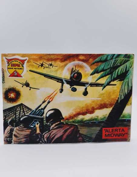 CASI EXCELENTE ESTADO ESPIA SERIE METEORO 70 ALERTA MIDWAY MAGA APAISADO ORIGINAL