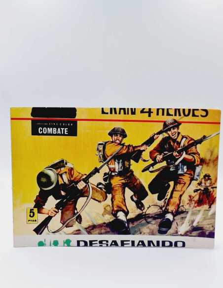 MUY BUEN ESTADO CINECOLOR COMBATE 4 HEROES DESAFIANDO FERMA