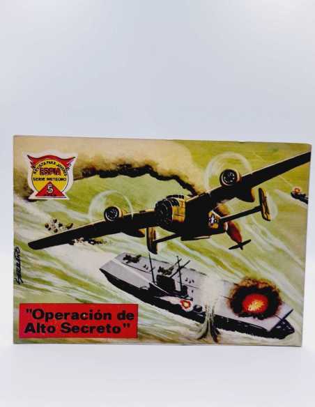 EXCELENTE ESTADO ESPIA SERIE METEORO 72 OPERACION DE ALTO SECRETO MAGA APAISADO ORIGINAL