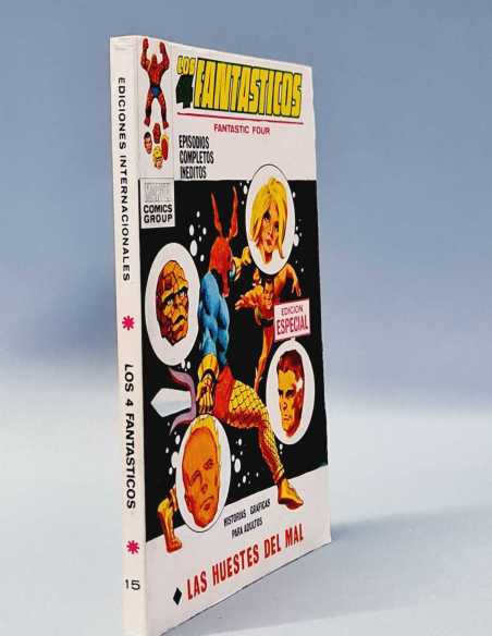 CASI EXCELENTE ESTADO LOS 4 FANTASTICOS 15 LAS HUESTES DEL MAL TACO EDICIONES MARVEL VERTICE