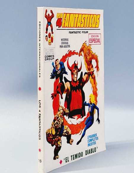 CASI EXCELENTE ESTADO LOS 4 FANTASTICOS 16 EL TEMIDO DIABLO TACO EDICIONES MARVEL VERTICE